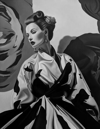 Lady Avery - a Paint Artowrk by The Artist and Gentleman